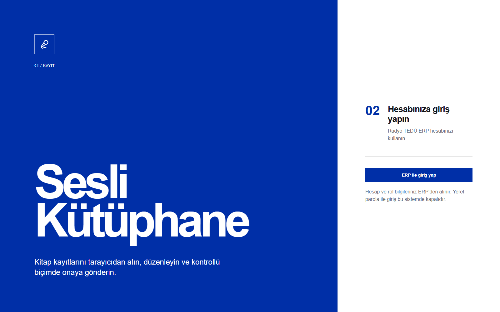 sesli kütüphane